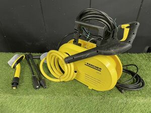 KARCHER ケルヒャー　K JTK 25 家庭用高圧洗浄機　JTK25 洗車機　100V 50/60HZ 使用回数少な目　kd03009724