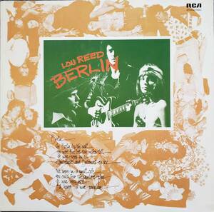 12inch ドイツ盤 LOU REED ■ BERLIN ■ velvet underground