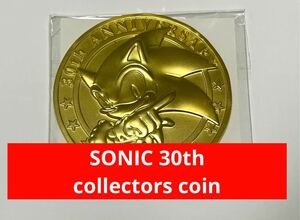 ソニック 30周年記念 コレクターズコイン SONIC 30th collectors coin セガ SEGA ソニック・ザ・ヘッジホッグ
