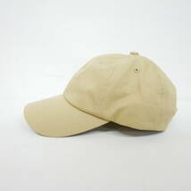 【1円】良好 国内正規 BEAUTY＆YOUTH UNITED ARROWS B&Y BY コットンキャップ 6パネル 無地 BEIGE ベージュ FREE_画像3