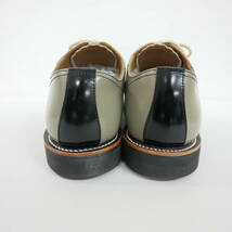 【1円】良好 国内正規 GLAD HAND GLADHAND×REGAL グラッドハンド リーガル SADDLE SHOES サドルシューズ GREY BLACK グレー ブラック 25.5_画像5