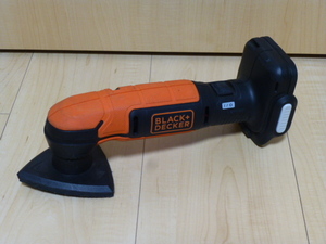 〇送料無料 未使用品 本体のみ 10.8V BLACK＆DECKER ブラック&デッカー BDCDS12U Gopak サンダー