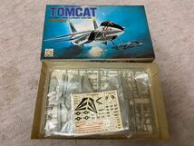 売り切り　未組立　サニー 1/100 グラマンF-14A トムキャット　TOMCAT 戦闘機 軍用機 プラモデル 当時物　希少_画像2