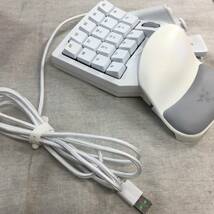 現状品 Razer Tartarus Pro Mercury White 左手キーパッド RZ07-03110200-R3M1_画像3