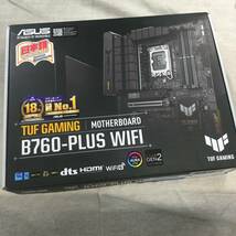 現状品 ASUS INTEL 12.13世代CPU LGA1700 対応 B760 搭載 ATX マザーボード/TUF GAMING B760-PLUS WIFI_画像1