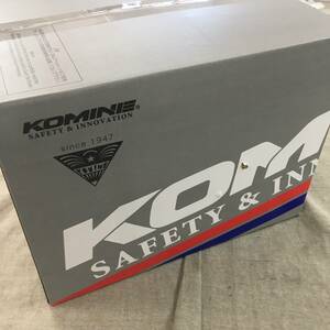 未使用品 コミネ(KOMINE) バイク用 HK-172 FL コンポジット FRP ジェットヘルメット Gunmetal M