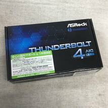 現状品 ASRock Thunderbolt 4 増設ボード Intel 500シリーズ マザーボード 対応 Thunderbolt 4 AIC R2.0_画像1