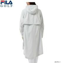 B品★KFR50★雨対策★FILA GOLF★フィラゴルフ★パッカブルレインコート★L/WT_画像10