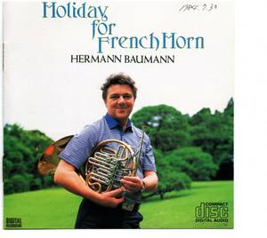 ヘルマン・バウマン　Holiday for French Horn　K38Y 4　CSR刻印　難あり　【管理番号】220425e