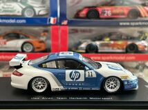 スパーク spark 1/43 Porsche 997 GT3 Cup n°11 Porsche Carrera Cup Champion 2007・Uwe.Alzen・Team Herberth Motersport [SAM024]_画像4