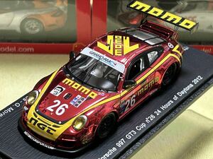 スパーク spark 1/43 Porsche 997 GT3 Cup n°26 24 Hours of Daytona 2012 [US01]