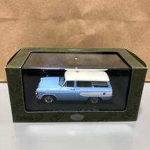 1円 スタート エブロ 1/43 TOYOPET Masterline Light Van 1959 トヨペット マスターライン ライト バン '59 ライトブルー 2_画像7