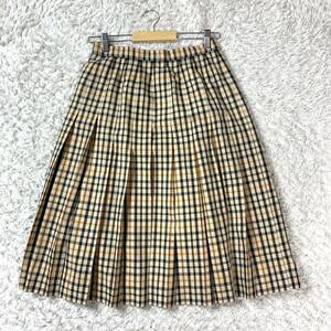 DAKS ダックス ロングスカート プリーツ チェック YA5149