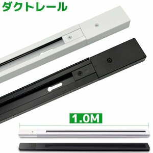 直付型ダクトレール ライティングレール 配線ダクトレール 照明器具 1M 100CM 直付専用型 100cm 配線ダクトレール　２本入り