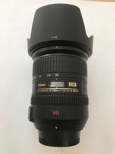 ☆ニコン　AF-S DX NIKKOR 18-200mm 1:3.5-5.6G ED VR DX　中古品　レンズ☆