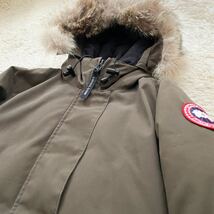 美品 カナダグース CANADA GOOSE ヴィクトリアパーカー VICTORIA PARKA 3037JL R カーキ XS/TP 着脱ファー ダウンジャケット ダウンコート_画像4