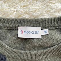 美品 モンクレール MONCLER 迷彩 カモフラ 総柄 極暖ウール 秋冬 ニット セーター 伸縮 ストレッチ メンズ M カジュアル パーカー ビジネス_画像8