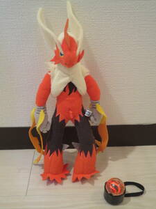 ロ タカラトミー ポケットモンスター メガシンカソフトフィギュア【メガバシャーモ】ぬいぐるみ 約30cm