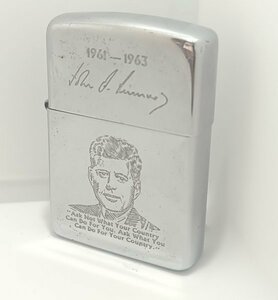 ▲▽【送料込】ZIPPO　ジッポ 1961-1963 ジョン・F・ケネディ　刻印　J / V△▼