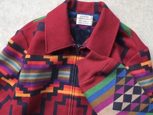 PENDLETON ネイティブ柄 ウールジャケット M ペンドルトン メンズ ブルゾン スタジャン チマヨ