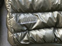 POWERAGE ダウンジャケット XL/50 パワーエイジ バイク ライダース メンズ ナイロン リップストップ キルティング_画像10
