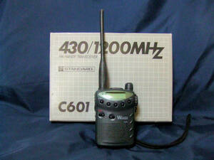 STANDARD　C601　430MHz/1200MHz　FMトランシーバー