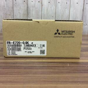 【AH-03345】★送料無料★ 未使用品 MITSUBISHI 三菱電機 インバータ FR-E720-0.4K