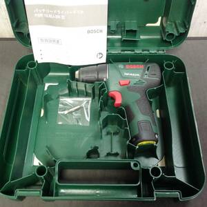 【AH-03223】中古品 BOSCH ボッシュ 10.8Vバッテリードライバードリル PSR10.8LI-2