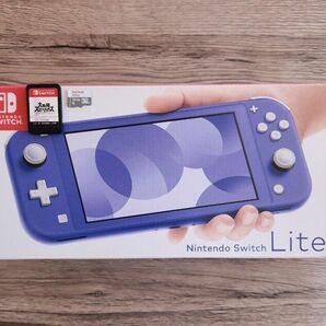 Nintendo Switch ライト ブルー+Switchソフト　スマブラ+SDカード