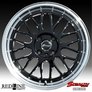 ■ 新製品, ステルスレーシング ME02 ■ スペシャルサイズ,軽四用 16in/幅広リム6.0J　KENDA KR20 165/50R16 タイヤ付4本セット