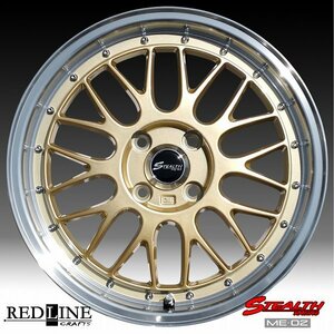 ■ 新製品, ステルスレーシング ME02 ■ スペシャルサイズ,軽四用 16in/幅広リム6.0J　KENDA KR20 165/45R16 タイヤ付4本セット