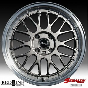 ■ 新製品, ステルスレーシング ME02 ■ スペシャルサイズ,軽四用 16in/幅広リム6.0J　GOODYEAR LS2000 165/50R16 タイヤ付4本セット