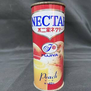 未開封？　不二家 ネクター 1980(昭和55)年？　空き缶 昭和レトロ 食品パッケージ