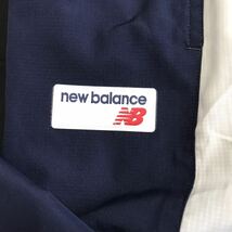 〓新品【メンズL】紺ネイビー ゴルフにオススメニューバランス（new balance）撥水 ロングパンツ アスレチックウィンドブレーカーパンツ_画像4