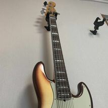 ★Fender USA American Ultra Jazz Bass Ⅴ mocha burstフェンダーアメリカンウルトラ 5弦ジャズベース ハードケース付_画像6