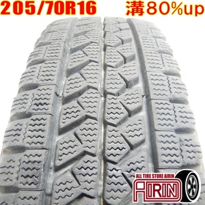 中古タイヤ 205/70R16 111/109L BRIDGESTONE BLIZZAK W979 スタッドレスタイヤ 1本単品 エルフ 中古 16インチ