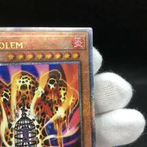 【未使用品】遊戯王　英語版　溶岩魔神ラヴァ・ゴーレム　25thシークレットレア　RA01-EN001 レアリティコレクション　レアコレ_画像3