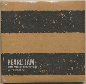 未開封 3枚組CD●パール・ジャム PEARL JAM STATE COLLEGE PENNSYLVANIA MAY 3RD 2003　輸入盤