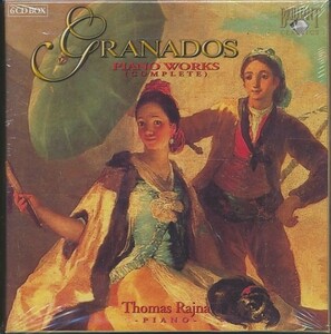 未開封 6CD BOX●Thomas Rajna / GRANADOS PIANO WORKS トマス・ライナー　グラナドス:ピアノ曲全集