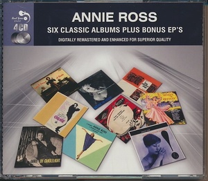 4枚組CD●ANNIE ROSS / SIX CLASSIC ALBUMS PLUS BONUS EP'S アニー・ロス　輸入盤