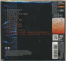 未開封CD●MUSE / ザ・セカンド・ロウ~熱力学第二法則 初回限定紙ジャケット　国内盤 ミューズ_画像2