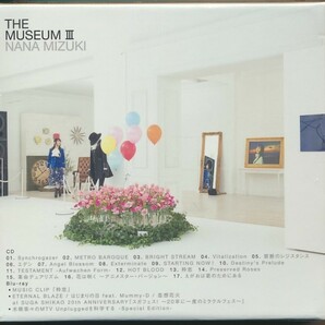 未開封 2枚組(CD+Blu-ray)●水樹奈々 THE MUSEUM Ⅲ 初回生産盤 ブルーレイの画像2