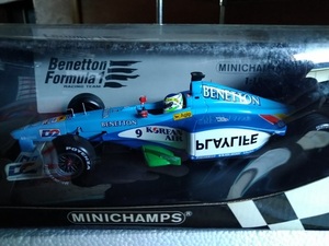 PMA 1/18 BENETTON ベネトン Formula 1 PLAYLIFE B199 NO9 G.Fisichella 1999