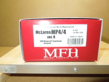 MFH モデルファクトリーヒロ　MP4/4 Ver.B_画像1