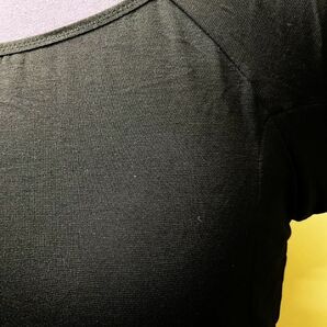 CR11384 IBK⑤【特価】 新品 大きい インナーシャツ 4L ブラック UVカット 汗取りパッド 消臭 抗菌 訳あり レディースの画像2