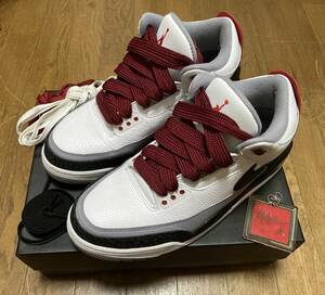 NIKE AIR JORDAN 3 RETRO TINKER NRG AQ3835-160 30cm ナイキ エアジョーダン3 ティンカー レトロ AJ3 