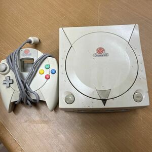 M-969★80サイズ SEGA Dreamcast セガ ドリームキャスト ドリキャス 本体 +コントローラー 動作未確認 ジャンク コード欠品
