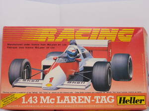 ☆Heller GUNZE MCLAREN-TAG MP4/3 マクラーレン MP4/3 プロスト ヨハンソン 1987 SILVERSTONE 1/43☆