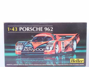 ☆Heller GUNZE PORSCHE 962C "KEN WOOD 1989 Le Mans" ポルシェ 1/43☆