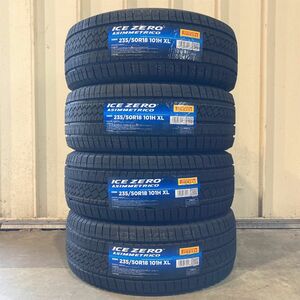 送料別 新品 4本セット (MG0005.16) 235/50R18 101H XL PIRELLI ICE ZERO ASIMMETRICO 2022年製造 屋内保管 235/50/18 スタッドレス